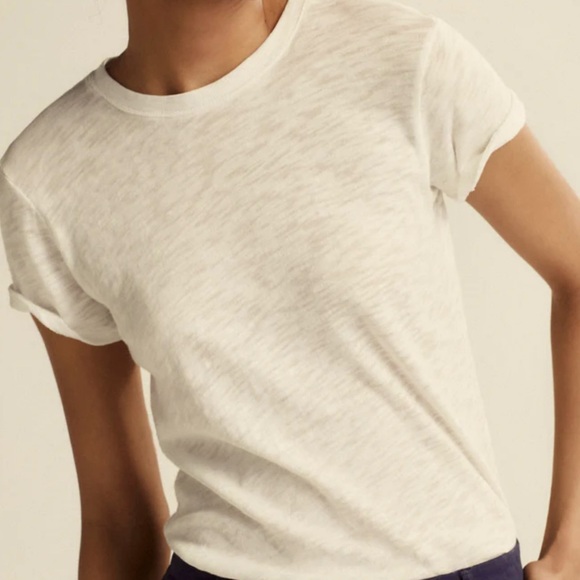 ATM WHITE TEE - Picture 1 of 8